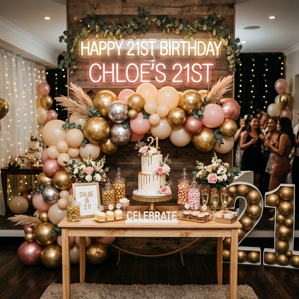 21st Birthday Party Ideas